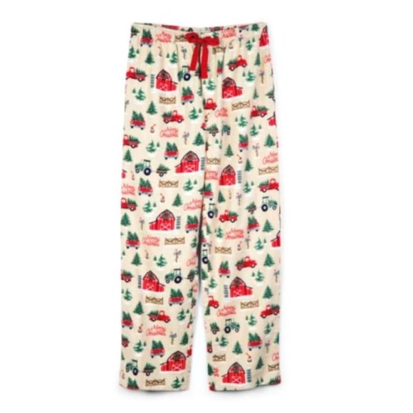Country Christmas Flannel Pajama Pants - Picture 1 of 1